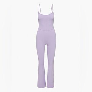Aritzia Wilfred Free Divinity Kick Flare Jumpsuit in Lavandin
